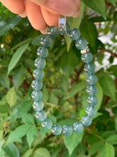 Load image into Gallery viewer, Jadeite Jade A bracelet, 7.9mm Bead, Jade Bracelet (Wrist 6”/15cm)