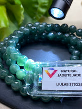 Load image into Gallery viewer, Jadeite Jade bead 5.8MM bracelet, Jade bracelet (L:64CM|25”)