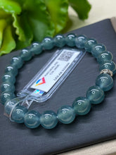 Load image into Gallery viewer, Jadeite Jade A bracelet, 7.9mm Bead, Jade Bracelet (Wrist 6”/15cm)