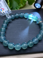 Load image into Gallery viewer, Jadeite Jade A bracelet, 7.9mm Bead, Jade Bracelet (Wrist 6”/15cm)