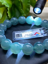 Load image into Gallery viewer, Ice Jadeite Jade A Bracelet, 12.2mm Bead, Wrist 16.5cm