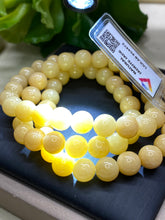 Load image into Gallery viewer, Jadeite Jade A Bracelet / Necklace 8-8.5mm bead, Jadeite Bracelet, Stretching style (L 20”)